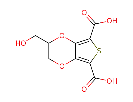 Thieno[3,4-b]-1,4-dioxin-5,7-dicarboxylic acid,
2,3-dihydro-2-(hydroxymethyl)-