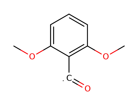 Molecular Structure of 112185-37-2 (Methyl, (2,6-dimethoxyphenyl)oxo-)