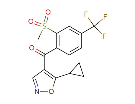 Methanone,(5-cyclopropyl-4-isoxazolyl)[2-(methylsulfonyl)-4-(trifluoromethyl)phenyl]-(141112-29-0)