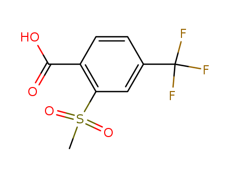 2-METHYLSULFONYL-4-TRIFLUOROMETHYL BENZOIC ACID