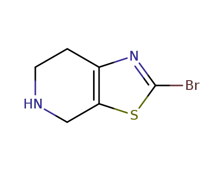 Molecular Structure of 365996-07-2 (2-BROMO-4,5,6,7-TETRAHYDROTHIAZOLO[5,4-C]PYRIDINE HYDROCHLORIDE)