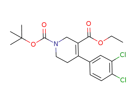 1-tert-butyl 3-ethyl 4-(3,4-dichlorophenyl)-5,6-dihydropyridine-1,3(2H)-dicarboxylate