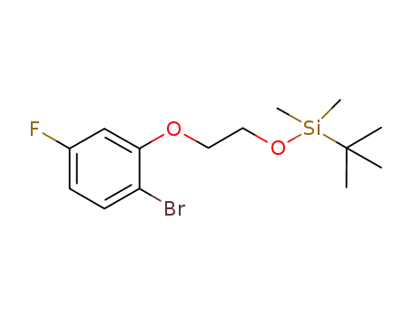 Silane, [2-(2-bromo-5-fluorophenoxy)ethoxy](1,1-dimethylethyl)dimethyl-