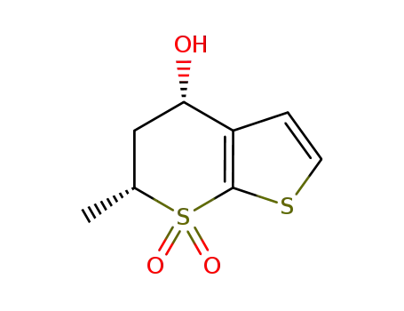 (4S,6R)-5,6-Dihydro-4-hydroxy-6-Methylthieno[2,3-b]thiopyran-7,7-dioxide
