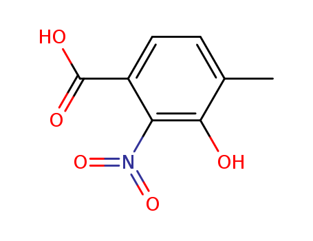 Benzoic acid,3-hydroxy-4-methyl-2-nitro-(6946-15-2)
