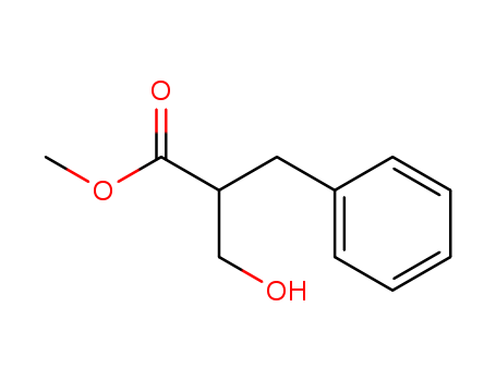 Benzenepropanoic acid, a-(hydroxymethyl)-, methyl ester