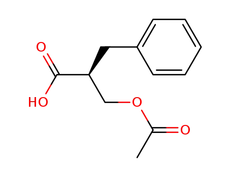 Benzenepropanoic acid, α-[(acetyloxy)Methyl]-, (αS)-