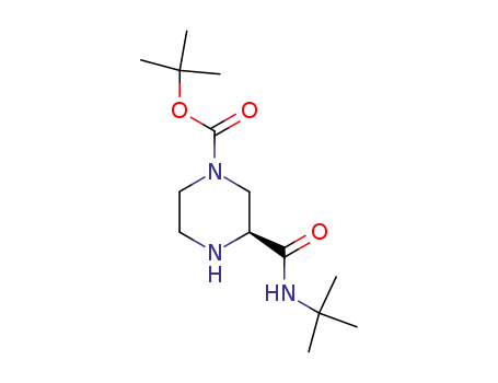 S-(+)-2-(tert-Butylcarboxyamide)-4-tert-butoxycarbonylpiperazine