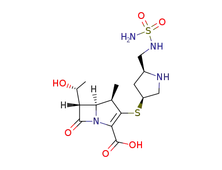 Molecular Structure of 148016-81-3 (Doripenem)