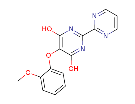 4,6-DIHYDROXY-5-(O-METHOXYPHENOXY)-2-(PYRIMIDIN-2-YL)PYRIMIDINE