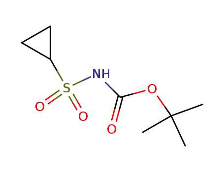 Carbamic acid, (cyclopropylsulfonyl)-, 1,1-dimethylethyl ester