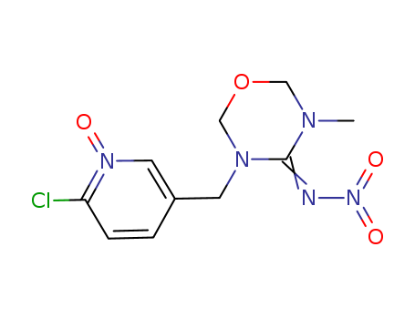 4H-1,3,5-Oxadiazin-4-imine, 3-[(6-chloro-1-oxido-3-pyridinyl)methyl]tetrahydro-5-methyl-N-nitro-