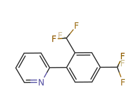 Molecular Structure of 760210-64-8 (Pyridine, 2-[2,4-bis(trifluoromethyl)phenyl]-)