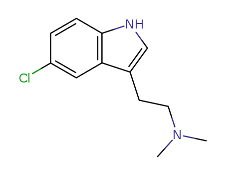 Molecular Structure of 22120-32-7 (5-CHLORO-N,N-DIMETHYLTRYPTAMINE)