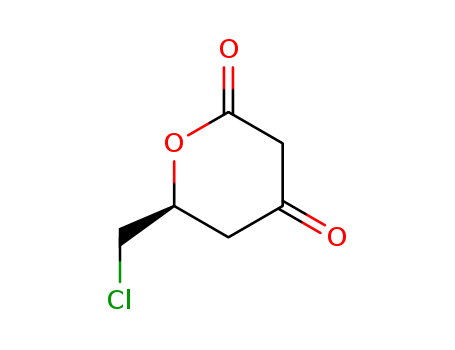2H-Pyran-2,4(3H)-dione, 6-(chloromethyl)dihydro-, (6S)-