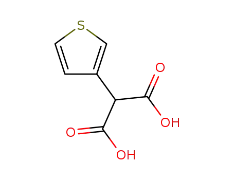 Molecular Structure of 21080-92-2 (3-Thiophenemalonic acid)