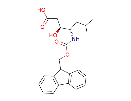 (3S,4S)-4-((((9H-Fluoren-9-yl)methoxy)carbonyl)amino)-3-hydroxy-6-methylheptanoic acid