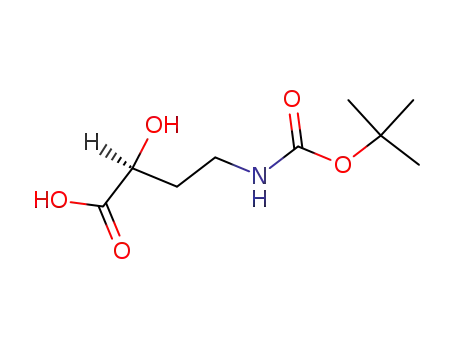 (2S)-4-[[(Tert-butoxy)carbonyl]amino]-2-hydroxybutanoic acid