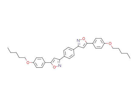 Isoxazole, 3,3'-(1,4-phenylene)bis[5-[4-(pentyloxy)phenyl]-