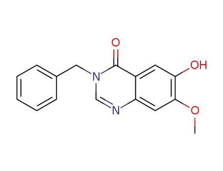 3-Benzyl-6-hydroxy-7-methoxyquinazolin-4(3H)-one