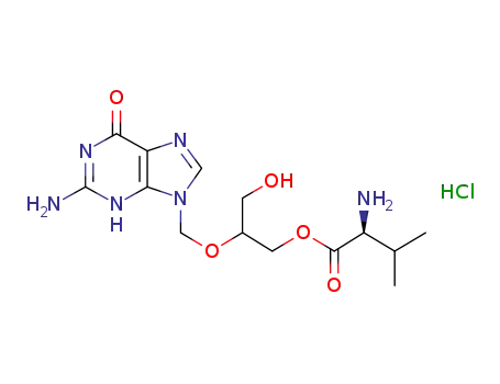 Molecular Structure of 175865-59-5 (Valganciclovir hydrochloride)