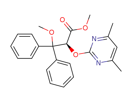 (S)-Methyl 2-(4,6-diMethylpyriMidin-2-yloxy)-3-Methoxy-3,3-diphenylpropanoate