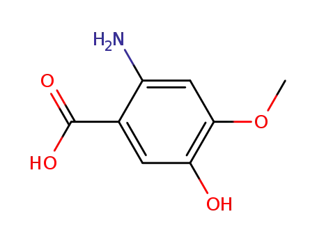 2-아미노-5-하이드록시-4-메톡시벤조산