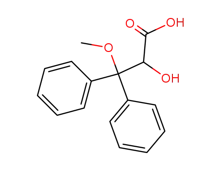 2-Hydroxy-3-methoxy-3,3-diphenylpropanoic acid