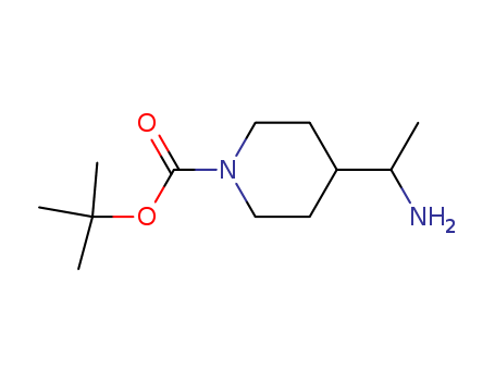 TERT-BUTYL 4-(1-AMINOETHYL)PIPERIDINE-1-CARBOXYLATE