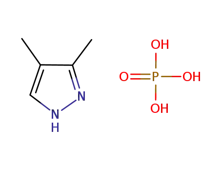 Molecular Structure of 202842-98-6 (3,4-Dimethylpyrazole phosphate)