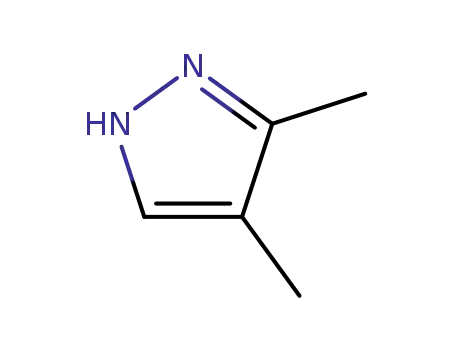 Molecular Structure of 2820-37-3 (3,4-DIMETHYL PYRAZOLE)