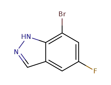 7-Bromo-5-fluoro-1H-indazole                                                                                                                                                                            