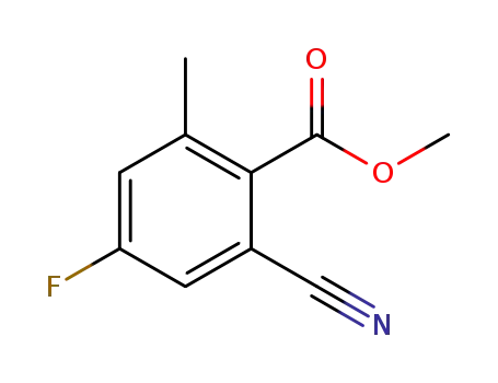 2-Cyano-4-fluoro-6-Methyl-benzoic acid Methyl ester