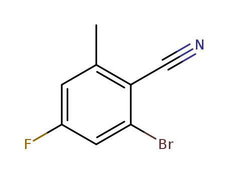 2-bromo-4-fluoro-6-methylbenzonitrile