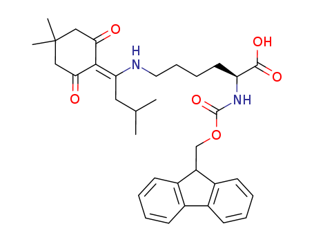 N-Fmoc-N'-[1-(4,4-Dimethyl-2,6-dioxocyclohex-1-ylidene)-3-methylbutyl]-L-lysine