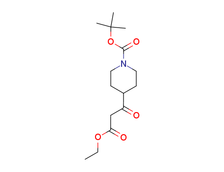 tert-butyl 4-(3-ethoxy-3-oxopropanoyl)piperidine-1-carboxylate