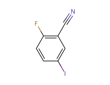 Molecular Structure of 351003-36-6 (2-Fluoro-5-iodobenzonitrile)
