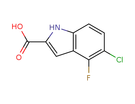 5-Chloro-4-fluoro-1H-indole-2-carboxylic acid cas no. 186446-26-4 98%