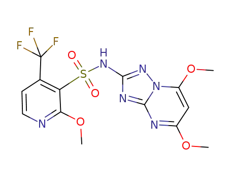Molecular Structure of 422556-08-9 (PYROXSULAM)