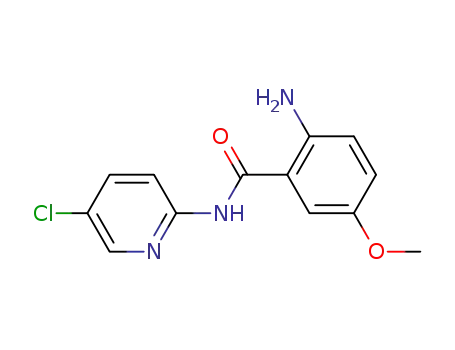 2-AMino-N-(5-chloropyridin-2-yl)-5-MethoxybenzaMide cas no. 280773-17-3 98%