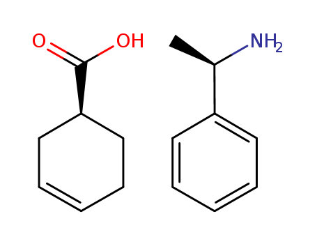 3-Cyclohexene-1-carboxylic acid, (1S)-, compd. with (αR)-α-methylbenzenemethanamine (1:1)