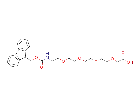 1-(9H-Fluoren-9-yl)-3-oxo-2,7,10,13,16-pentaoxa-4-azaoctadecan-18 -oic acid cas no. 437655-95-3 98%