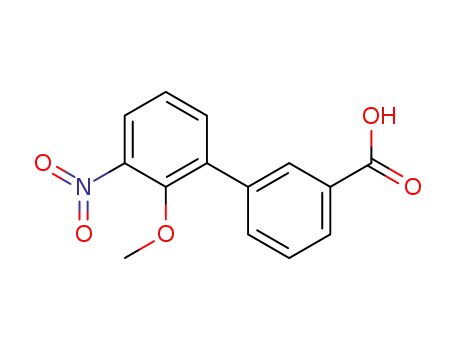 Factory hot supply 2'-Methoxy-3'-nitro-biphenyl-3-carboxylic acid CAS:376591-94-5 with best price!