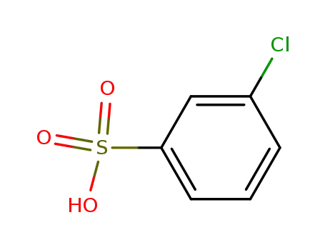 Molecular Structure of 20677-52-5 (3-CHLOROBENZENESULFONIC ACID)