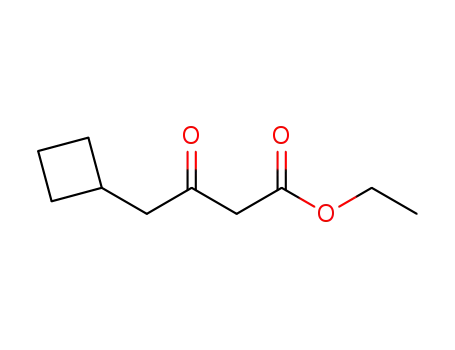 Cyclobutanebutanoicacid, b-oxo-, ethyl ester cas  885280-12-6