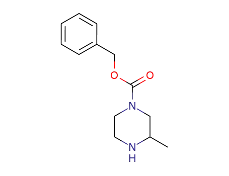 Molecular Structure of 84477-85-0 (1-N-CBZ-3-METHYL PIPERAZINE)