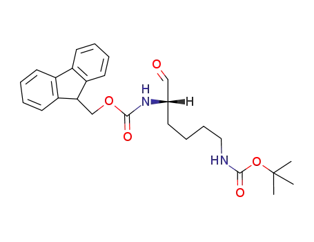 tert-Butyl N-[(5S)-5-{[(9H-fluoren-9-ylmethoxy)-carbonyl]amino}-6-oxohexyl]carbamate