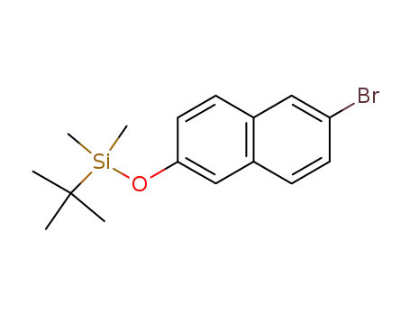 2-(t-Butyldimethylsilyloxy)-6-bromonaphthalene