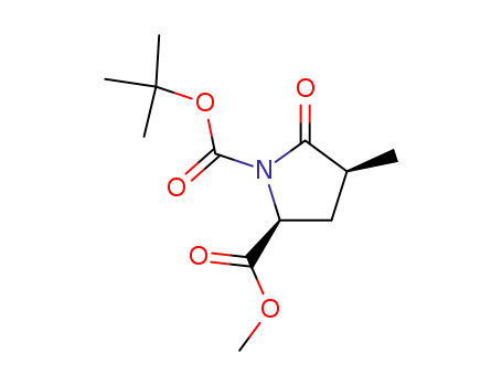 Methyl (2S,4S)-1-(tert-butoxycarbonyl)-4-methylpyroglutamate