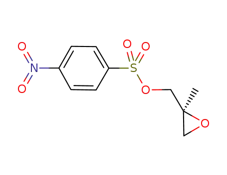 Benzenesulfonic acid, 4-nitro-, [(2S)-2-methyloxiranyl]methyl ester